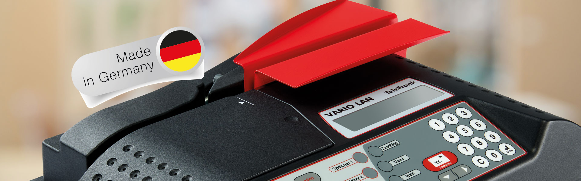 TeleFrank BASIC LIGHT Frankiermaschine für kleine Unternehmen